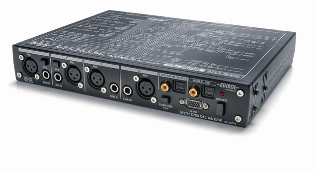Audio interfacing is handled by a separate box